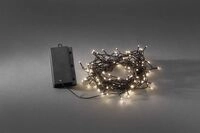 Konstsmide LED Lichterkette 120 warmwei&szlig;e Dioden batteriebetrieben