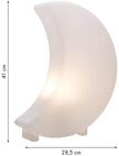 8 seasons design LED-Dekoleuchte Shining Moon 40 cm (RGB)