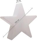 8 seasons design LED-Dekoleuchte Shining Star &Oslash; 100 cm (RGB)