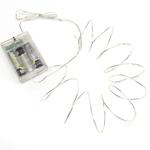Konstsmide Weihnachtsbeleuchtung Micro LED Lichterkette 40 warmwei&szlig;e Dioden...