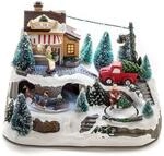 Konstsmide LED Szenerie Weihnachtsbaum 23,5x17x16cm