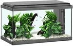 aquatlantis Advance 60 LED Set Aquarium Set schwarz