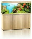 JUWEL Rio 450 LED Aquarium mit Unterschrank helles Holz