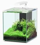 Aquatlantis Nano Cubic 30 LED Aquarium-Set wei&szlig;