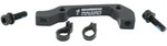 Shimano Scheibenbremsadapter 160 mm hinten schwarz