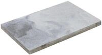 Diephaus Terrassenplatte RUSTICA fein gestrahlt Wei&szlig;-Schwarz 60 x 40 x 4 cm