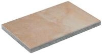 Diephaus Terrassenplatte RUSTICA fein gestrahlt Ocker-Gelb-Rose 60 x 40 x 4 cm