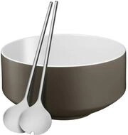 WMF Salatschale 3-teilig Lava Grey Satin Moto