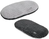 NOBBY Kissen oval SEOLI Kissen oval SEOLI dunkelgrau / hellgrau 80 x 49 cm
