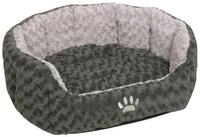 NOBBY Komfort Bett oval SEOLI Komfort Bett oval SEOLI dunkelgrau / hellgrau 55...
