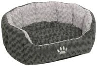 NOBBY Komfort Bett oval SEOLI Komfort Bett oval SEOLI dunkelgrau / hellgrau 45...