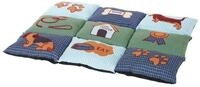TRIXIE Liegematte Patchwork, 80 &times; 55 cm, blau/gr&uuml;n