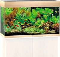 JUWEL Rio 125 LED Aquarium Set helles Holz