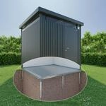 Erdschrauben-Fundament SmartBasePLUS f&uuml;r Biohort Metall-Ger&auml;tehaus Europa Gr. 4