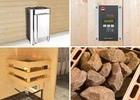 Weka Saunaofen Spar-Set "Profi" 11 kW-11,0 kW Saunaofen Profi-OS inkl. Steuerung