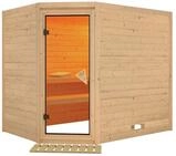 Karibu Sauna Tanami-Ohne Ofen-Ohne Dachkranz