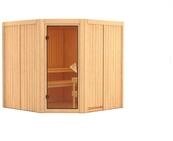 Karibu Sauna Jarin-ohne Ofen-Ohne Dachkranz