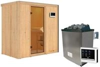 Karibu Sauna Variado 68 mm-9 kW Ofen inkl. Steuerger&auml;t