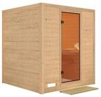 Karibu Sauna Mojave-Ohne Ofen-Ohne Dachkranz