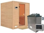 Karibu Sauna Mojave-9 kW Ofen-Steuerger&auml;t-Ohne Dachkranz