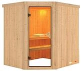 Karibu Sauna Siirin-ohne Ofen-Ohne Dachkranz