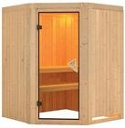 Karibu Sauna Larin ohne Ofen ohne Dachkranz