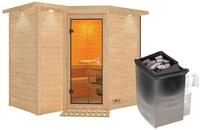 Karibu Sahib 2-9 kW Ofen-Steuerung-Inkl.Dachkranz