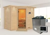 Karibu Sahib 2-9 kW Ofen-Steuerger&auml;t-Inkl.Dachkranz