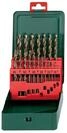 Metabo HSS-CO-Bohrerkassette"SP"19-teilig
