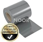 Noor Zaunblende PVC blickdicht 35 Meter inkl. 25 Klemmschienen-steingrau