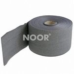Noor Zaunblende Textil 0,19 x 70 Meter-silber (RAL 9006)