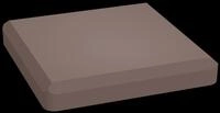 GroJa Solid Stecksystem Kappe 10 x 10 cm-terra