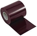 Noor Zaunblende PVC blickdicht 35 Meter inkl. 25 Klemmschienen-mahagonibraun
