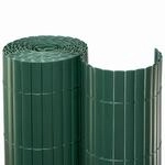 Noor PVC Sichtschutzmatte in verschiedenen Farben und Gr&ouml;&szlig;en-gr&uuml;n -3 m-1,60 m
