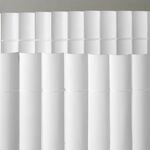 Noor PVC Sichtschutzmatte in verschiedenen Farben und Gr&ouml;&szlig;en-wei&szlig; -3 m-1,60 m