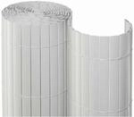 Noor PVC Sichtschutzmatte in verschiedenen Farben und Gr&ouml;&szlig;en-wei&szlig; -3 m-0,90 m