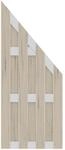 TraumGarten JUMBO WPC Anschluss sand - Aluminium