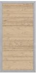 TraumGarten DESIGN WPC Alu sand 90x180