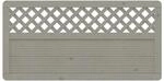 TraumGarten Arzago 179x90 cm mit Rankgitter Grau