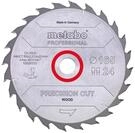 Metabo S&auml;geblatt "precision cut wood - professional"190x2,2/1,4x30Z48 WZ 15&deg;