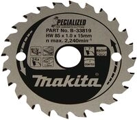 Makita SPECIALIZED S&auml;geb.85x15x24Z B-33819