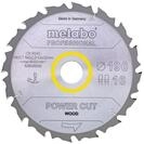 Metabo S&auml;geblatt "power cut wood - professional"152x2,4/1,6x20 Z12 FZ 15&deg;