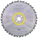 Metabo S&auml;geblatt "power cut wood - professional"250x2,8/2,0x30Z24 WZ 3&deg; neg.
