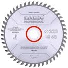 Metabo S&auml;geblatt "precision cut wood - professional"220x2,6/1,6x30Z48 DZ/HZ 10&deg;