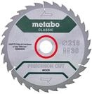 Metabo S&auml;geblatt "precision cut wood - classic"216x2,4/1,6x30Z30 WZ 22&deg;