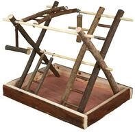 TRIXIE Spielplatz, Rindenholz, 35 &times; 27 &times; 30 cm