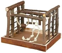 TRIXIE Spielplatz, Rindenholz, 35 &times; 29 &times; 25 cm