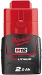 Milwaukee M12B2 LI-ION AKKUMULATOR 2.0AH 4932430064