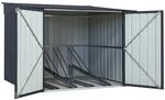 Globel Fahrradgarage Fahrrad-Oase "Family" f&uuml;r 4 Fahrr&auml;der 202 x 189 cm anthrazit