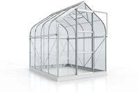 Vitavia Gew&auml;chshaus Orion 5000 inkl. 1 Dachfenster - 5,0 m&sup2;-Alu-blank eloxiert